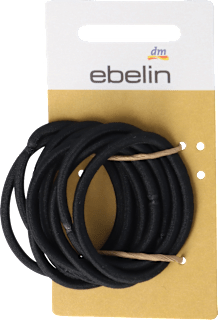Elastici per capelli neri ebelin