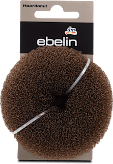 Ciambella per chignon castano grande ebelin