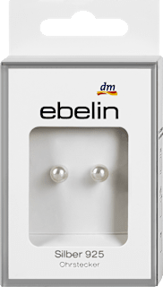 silberne Perl-Ohrstecker (1 Paar) ebelin