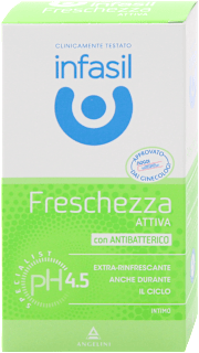 Detergente intimo antibatterico Freschezza Attiva infasil