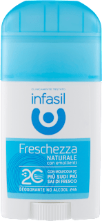Deodorante stick Freschezza Naturale con emollienti infasil