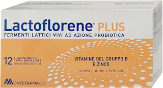 Integratore alimentare Plus con vitamine del gruppo B e zinco Lactoflorene