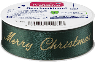 Darilni trak z napisom Merry Christmas, več različic Profissimo