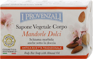 Sapone solido vegetale mandorle dolci I PROVENZALI