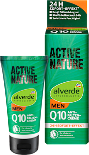 Men Przeciwzmarszczkowy krem do twarzy z Q10 dla mężczyzn Active Nature alverde MEN