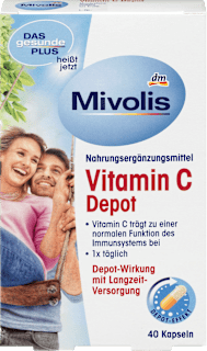 Vitamin C Depot, Kapseln 40 St. Mivolis