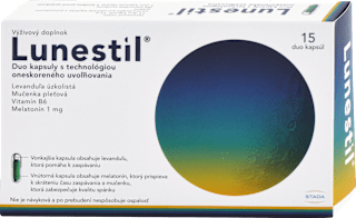Duo kapsuly na podporu spánku Lunestil  STADA