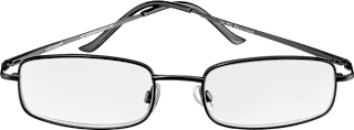 Okulary do czytania czarne klasyczne, moc +1,5 VISIOMAX