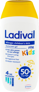Allergic kids gel za zaštitu od sunca SPF 50+ Ladival