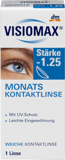 Lentile de contact lunare -1.25 Visiomax