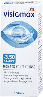 Mesečna kontaktna leča, dioptrija -3,50 visiomax