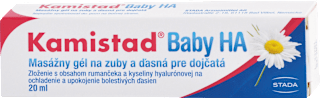 Masážny gél na zuby a ďasná Baby HA Kamistad