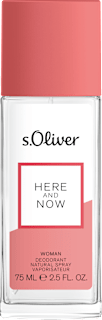 Dezodorant zapachowy damski Here&Now  s.Oliver