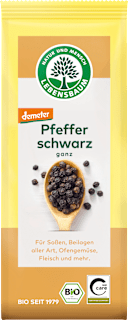 Pfeffer Schwarz ganz demeter LEBENSBAUM