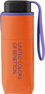 Чадър Ultra Mini, оранжев United Colors of Benetton