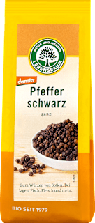 Pfeffer Schwarz ganz demeter LEBENSBAUM