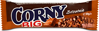 Brownie Big - mlečna čokolada i žitarice Corny
