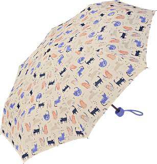 Taschenschirm It´s raining cats & dogs sea salt  happy rain