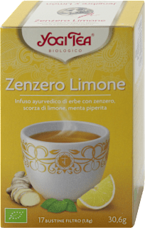 Zenzero e limone tisana bio YOGI TEA