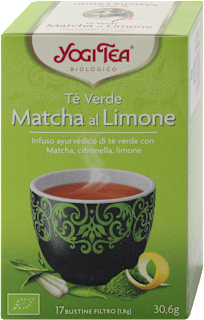 Tè verde Matcha al limone bio YOGI TEA