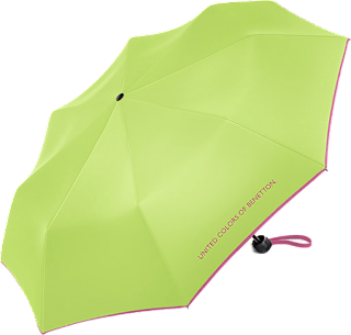 deštník Super Mini Green Flash United Colors of Benetton