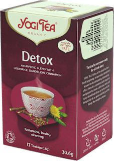 Био Аюрведичен чай Детокс, (17 x 1,8g) YOGI TEA