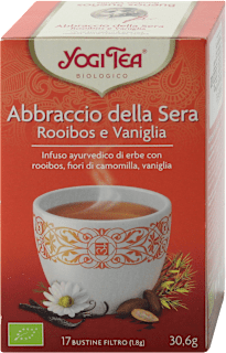 Abbraccio della sera con rooibos e vaniglia Yogi