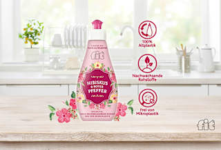 Spülmittel Hibiskus & Roter Pfeffer fit