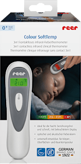Kontaktloses Infrarot-Thermometer Colour SoftTemp 3in1  Reer