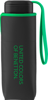 Ultra mini esernyő fekete színben United Colors of Benetton
