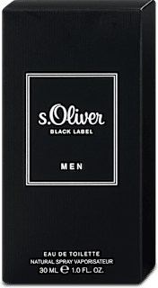 Toaletna voda za moške Black Label s.Oliver