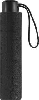 Taschenschirm schwarz happy rain