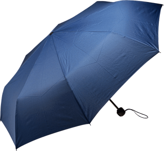 Összecsukható esernyő, navy kék happy rain