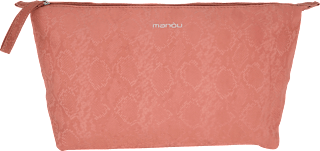 Kulturbeutel altrosa Schlange Soapland