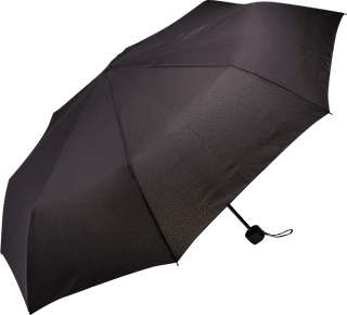 Összecsukható esernyő, fekete happy rain