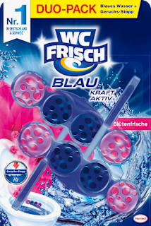 WC-Stein Blau Kraft Aktiv Blütenfrische WC-Frisch