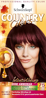 Intensivtönung 75 Madagascar Rotschwarz Schwarzkopf Country Colors