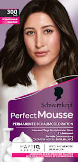 Permanente Schaumcoloration - Nr. 300 Schwarzbraun Schwarzkopf Perfect Mousse