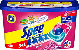 Colorwaschmittel Power Caps Spee