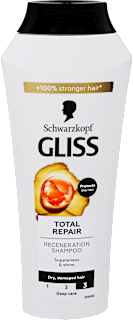 Sampon Total Repair, száraz, sérült hajra Schwarzkopf GLISS
