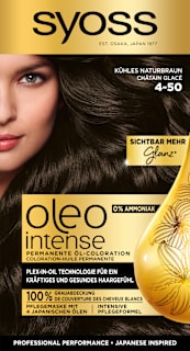 Permanente Öl-Coloration - Nr. 4-50 Kühles Naturbraun Syoss Oleo Intense