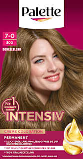 Intensiv-Creme-Coloration 500 Dunkelblond Palette Intensive Color Creme