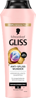 Shampoo Anti-Spliss Wunder Schwarzkopf GLISS