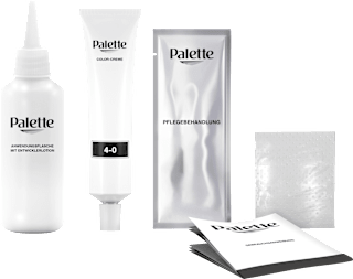 Haarfarbe 4-0/800 Dunkelbraun Palette Intensive Color Creme