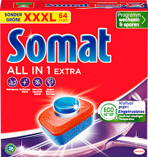 Spülmaschinen-Tabs All-in-1 Extra Somat