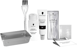 Ansatzset A4 Dunkelbraun Schwarzkopf