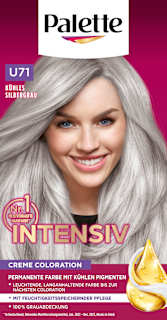 Haarfarbe U71 Kühles Silbergrau Palette Intensive Color Creme