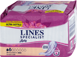 Assorbenti Lady Mini per incontinenza LINES