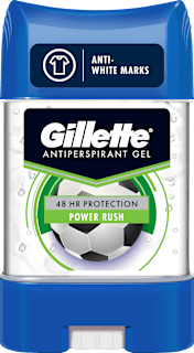 gelový antiperspirant stick Power Rush Gillette