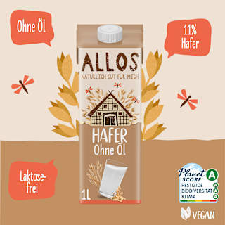 Haferdrink, Ohne Öl ALLOS